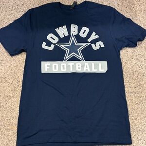 2023 Men’s Small Cowboys Football T-Shirt with Schedule on back
